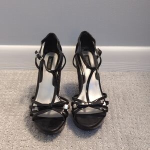 White House Black Market Black Stiletto Heels